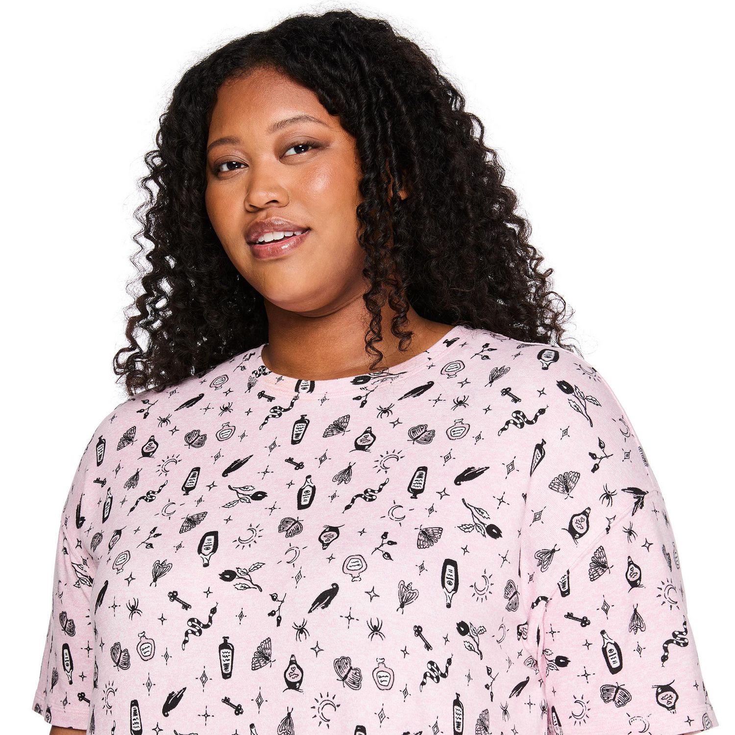 Chemise de nuit imprimée George Pluspour femmes