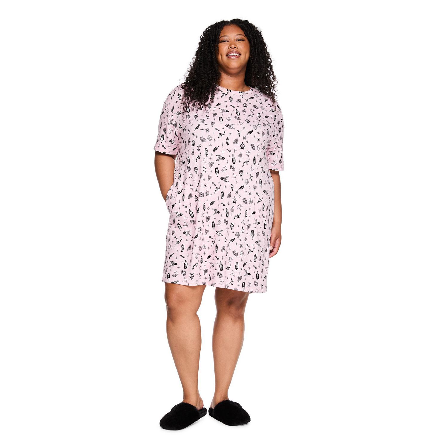 Chemise de nuit imprimée George Pluspour femmes