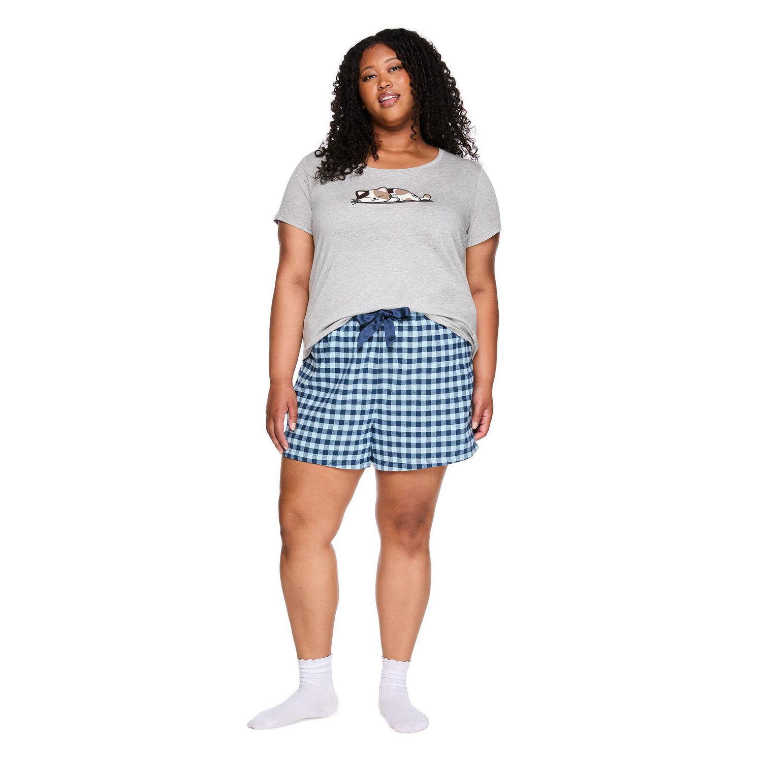 Short de pyjama en flanelle George Plus pour femmes