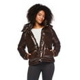 thumbnail image 1 of No Boundaries Women's Cropped Boxy Puffer Jacket, 1 of 1