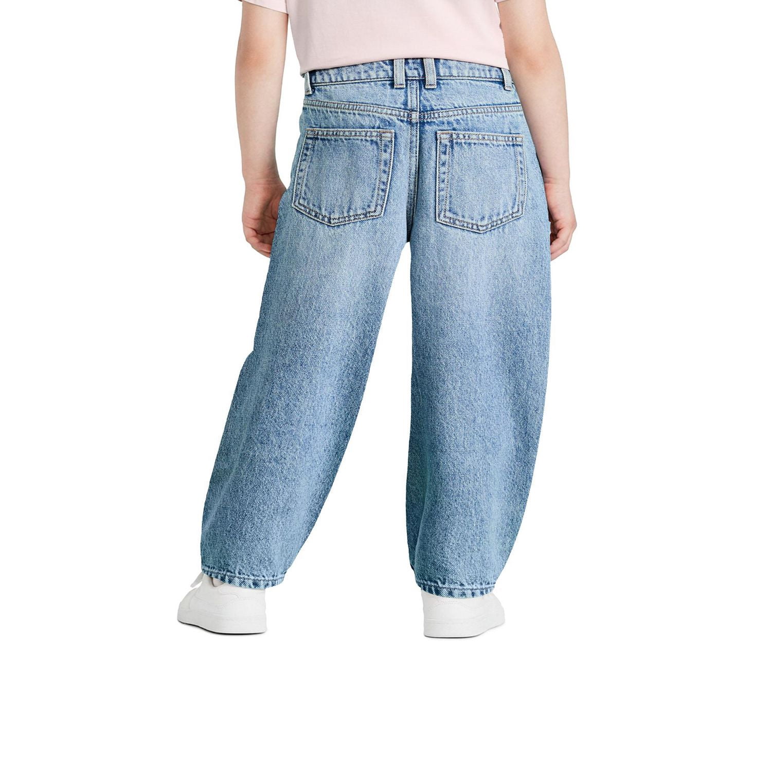 Jean coupe baril Justice pour filles