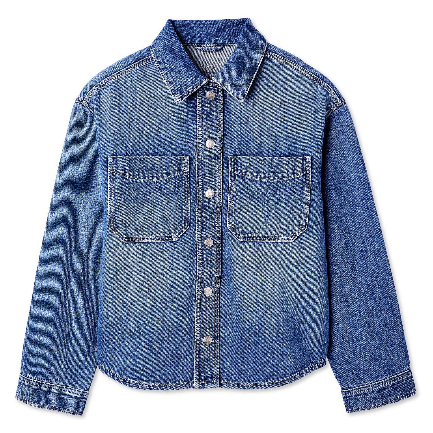 Chemise en denim George pour filles