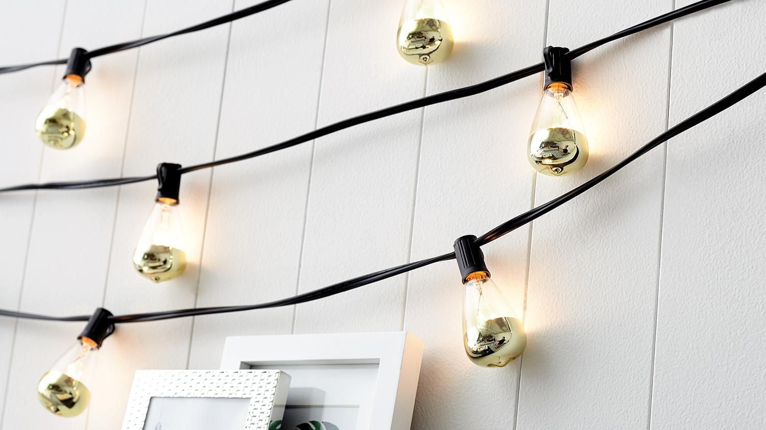hometrends Gold Edison String Lights Walmart Canada