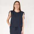 thumbnail image 1 of DV Haut ample S/S à cordon de serrage, 1 of 7