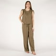 thumbnail image 2 of DV Loose fit S/S drawstring shoulder top, 2 of 7