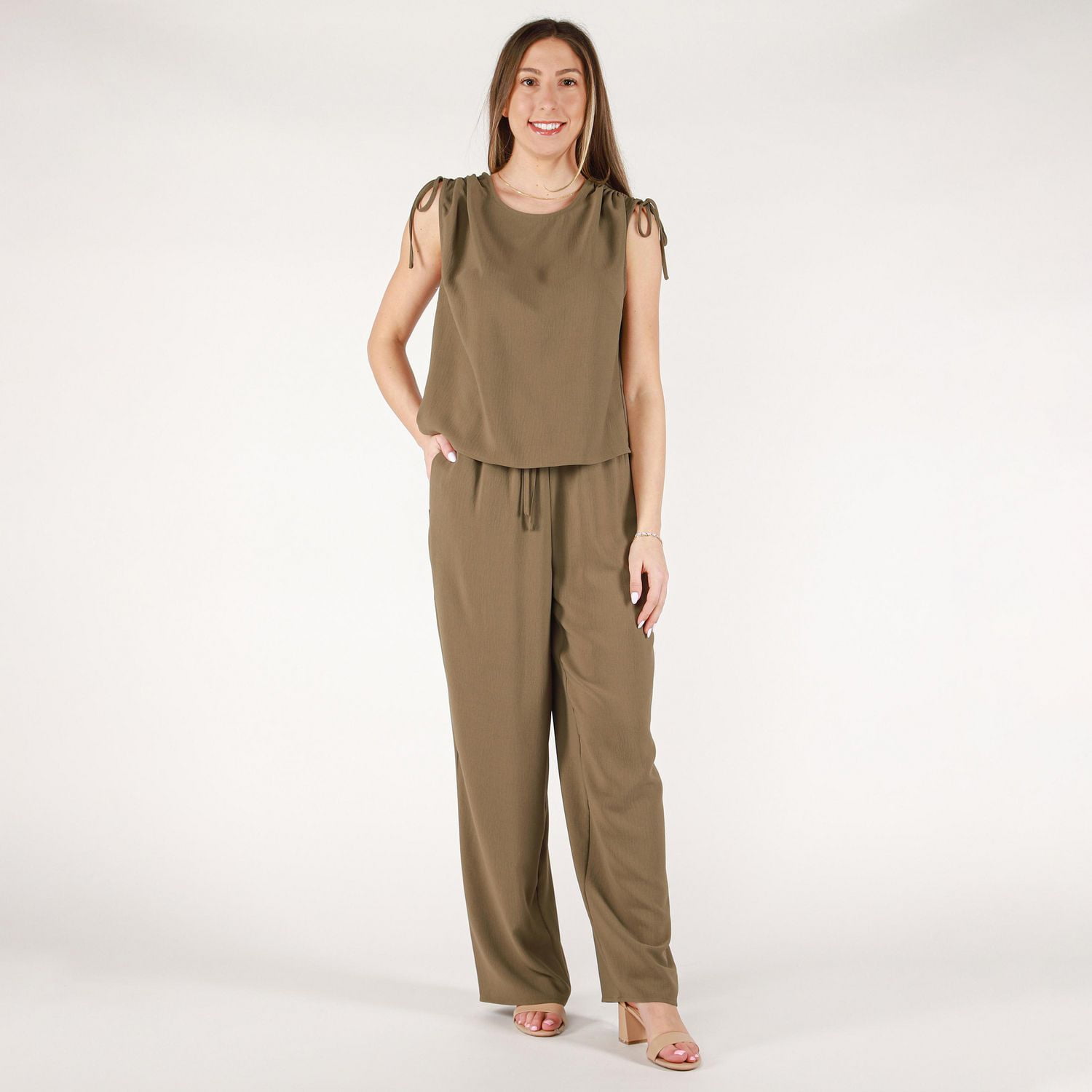 DV Haut ample S/S à cordon de serrage