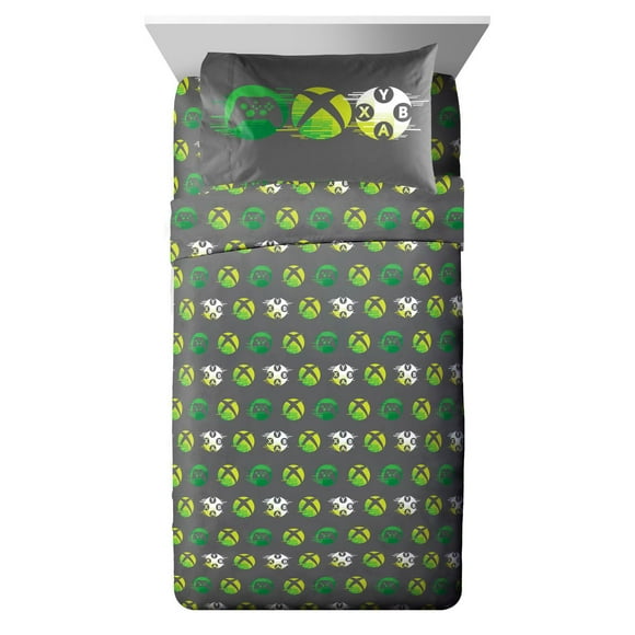 Xbox 3-Piece Twin Sheet Set, 100% Polyester