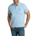 thumbnail image 1 of U.S. Polo Assn. Men's Solid Interlock Short Sleeve Polo, 1 of 3