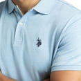 thumbnail image 2 of U.S. Polo Assn. Men's Solid Interlock Short Sleeve Polo, 2 of 3