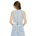 thumbnail image 3 of My Sister's Closet Girls' Denim Vest, 3 of 7