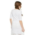 thumbnail image 3 of My Sister's Closet Girls' Elbow Sleeve Sweetheart Top, 3 of 7