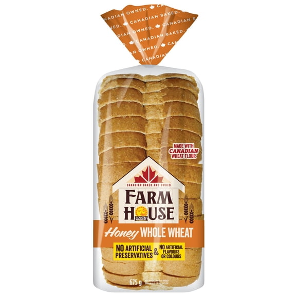 Farmhouse Honey Whole Wheat Bread, 675 g