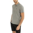 thumbnail image 2 of U.S. Polo Assn. Men's Solid Interlock Short Sleeve Polo, 2 of 3