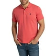 thumbnail image 1 of U.S. Polo Assn. Men's Solid Interlock Short Sleeve Polo, 1 of 4