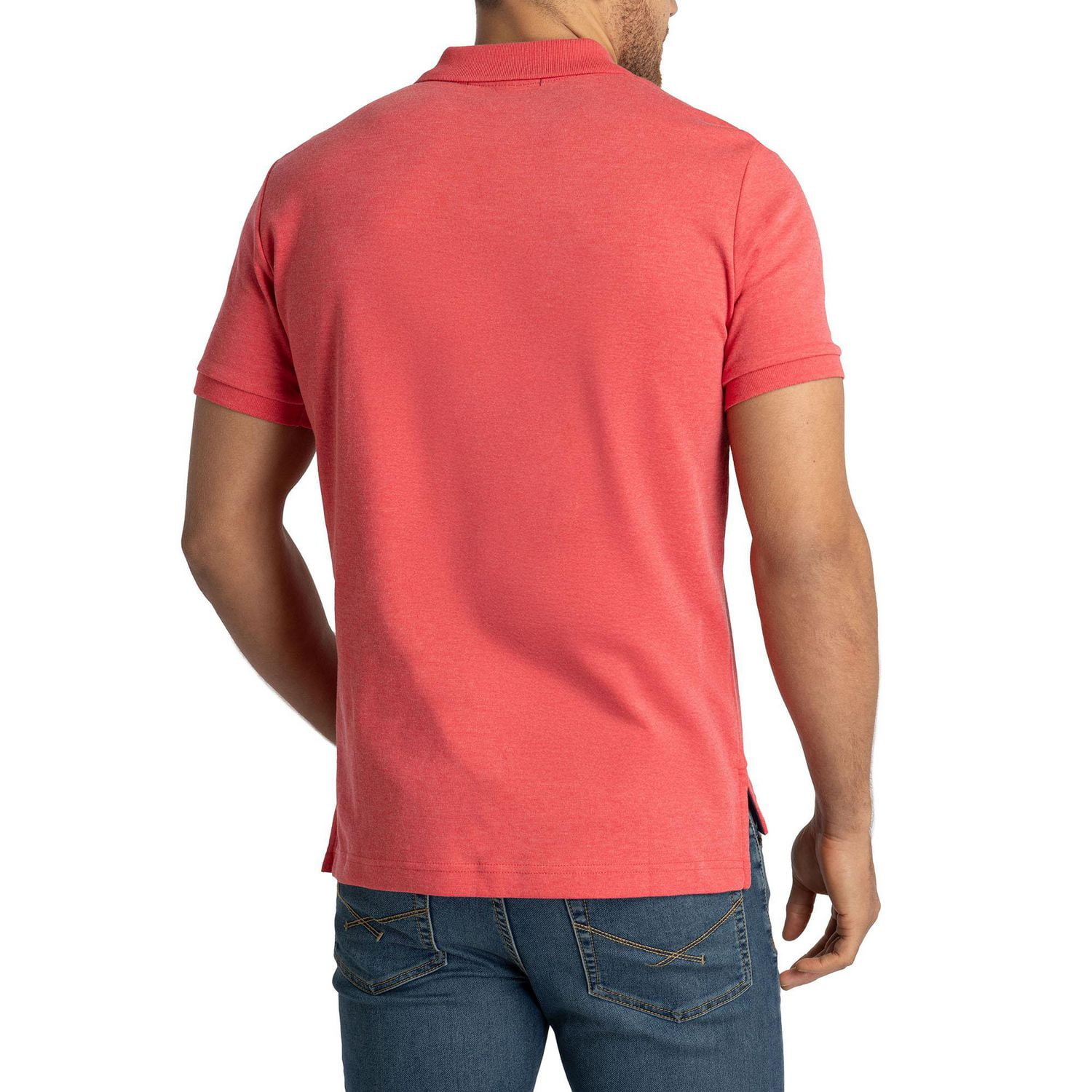 U.S. Polo Assn. Men's Solid Interlock Short Sleeve Polo