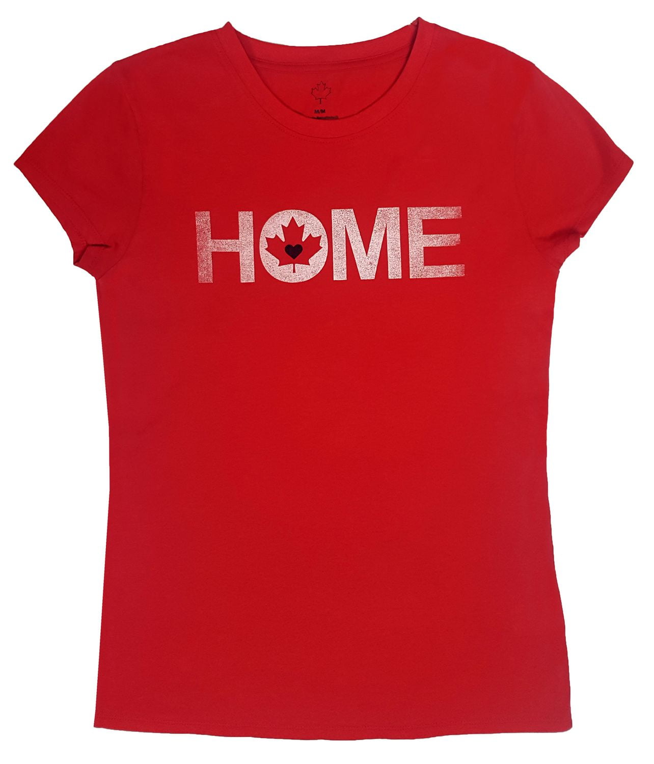Canada Day Womens' short Sleeve TShirt Walmart Canada