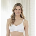 thumbnail image 1 of Bestform 9706770 Comfortable Unlined Wireless Cotton Bra with Front Closure, 1 of 5