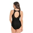thumbnail image 2 of Krista Women's High Neck Mesh One-Piece Swimsuit, 2 of 8