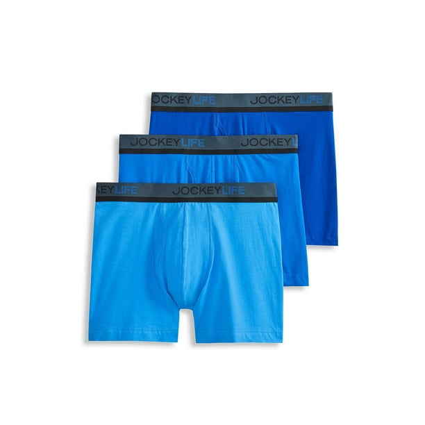 Jockey® Big Man Chafe Proof Pouch Cotton Stretch 6 Boxer Brief - 2 Pack