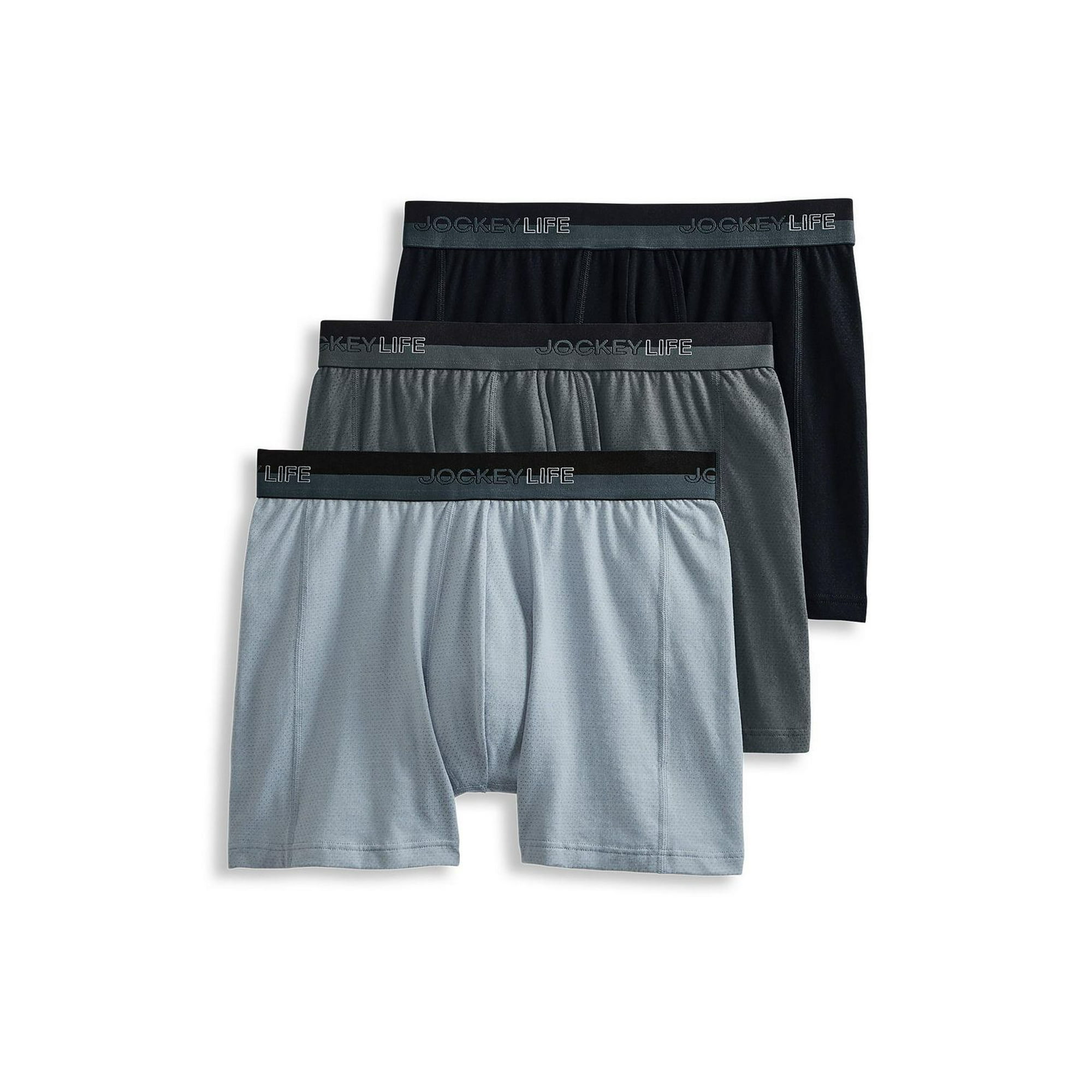 Jockey Men's Underwear Classics Full Cut 5 Boxer - 3 Pack : :  Clothing, Shoes & Accessories