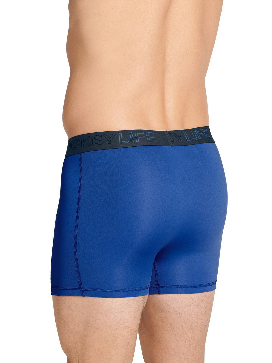 Jockey LIFE 3 Caleçons Boxeurs Courts Coton Respirant