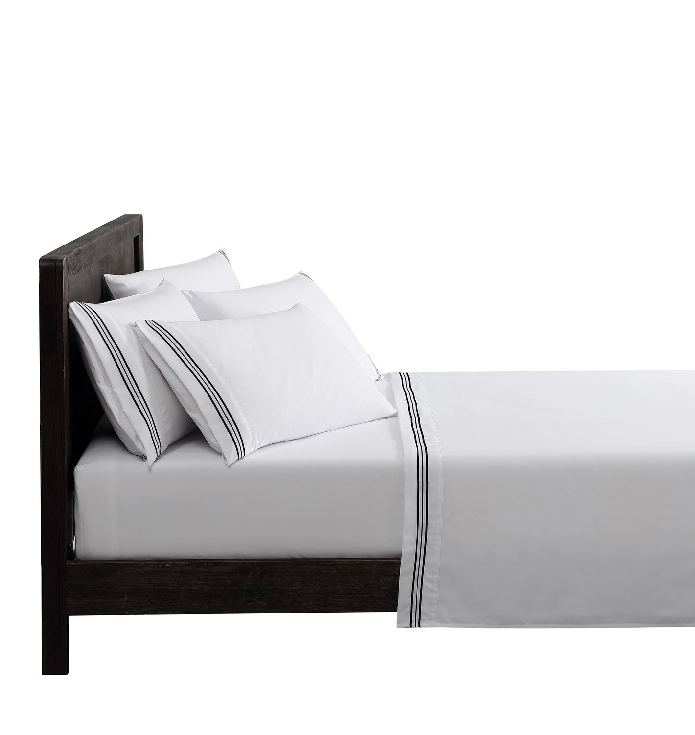 Hometrends Super Soft Embroidered Luxury Sheet Set  6pcs