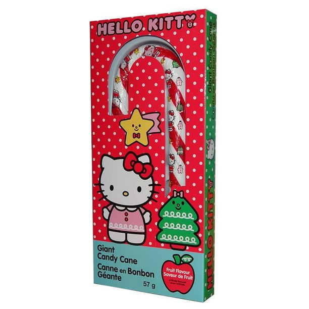 Canne en bonbon géante Hello Kitty 57 grammes