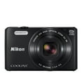 thumbnail image 1 of Nikon COOLPIX S7000 Digital Camera, Black, 1 of 5