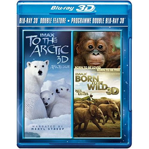 IMAX : Arctique (2012) / IMAX : Nés Pour Être Libres (Blu-ray 3D + Blu-ray) (Bilingue)