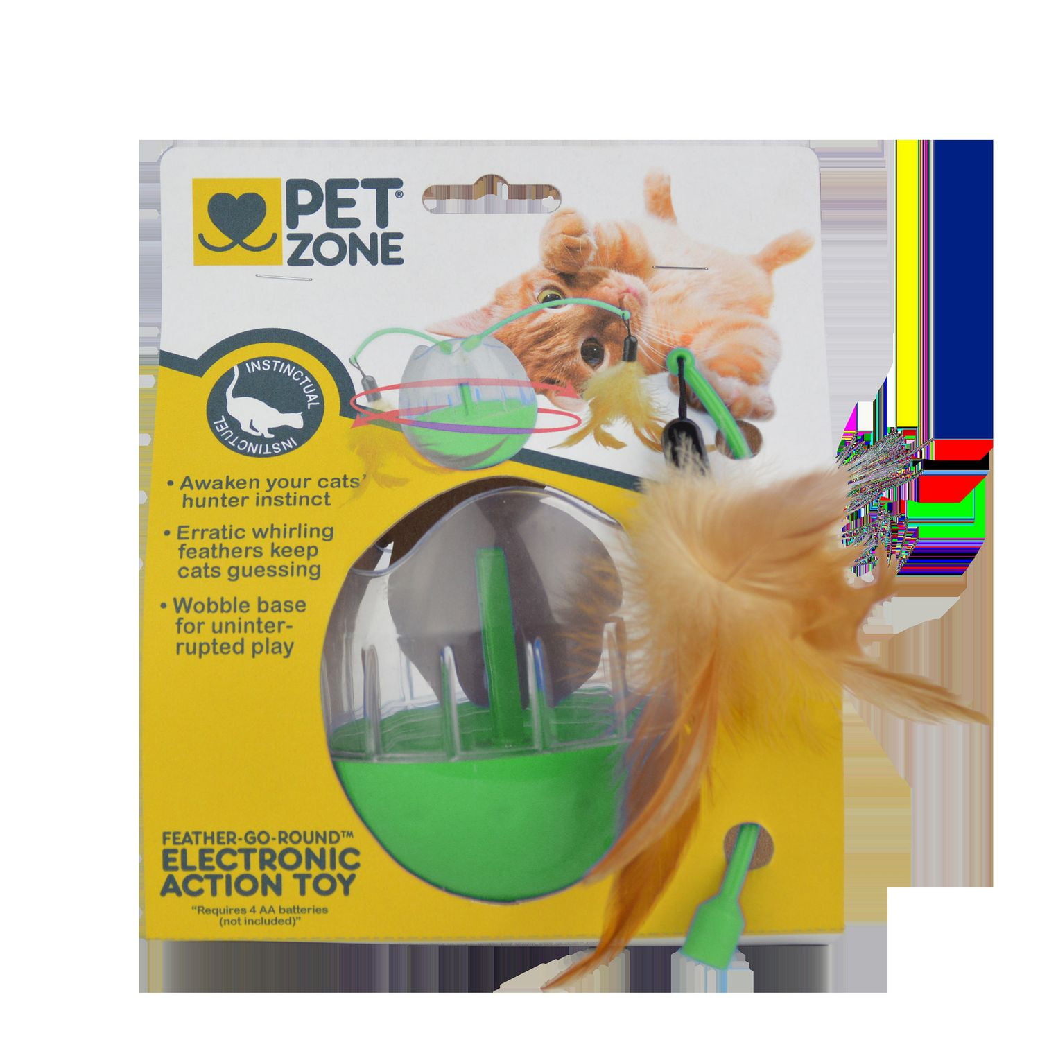 Pet Zone FeatherGoRound Electronic Action Toy Walmart Canada
