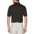 thumbnail image 2 of Ben Hogan Men's Performance Solid Ventilated short Sleeve Polo Shirt, 2 of 3