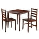 Table de salle à manger 3 pièces Kingsgate avec 2 chaises Hamilton à dossier à barrettes de Winsome - 94363 – image 1 sur 8