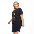 thumbnail image 2 of George Plus Women's Short Sleeve Nightshirt, 2 of 6