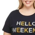 thumbnail image 4 of George Plus Women's Short Sleeve Nightshirt, 4 of 6