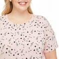 thumbnail image 4 of George Plus Women's Short Sleeve Nightshirt, 4 of 6