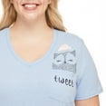 thumbnail image 4 of George Plus Women's V-Neckline Nightshirt, 4 of 6