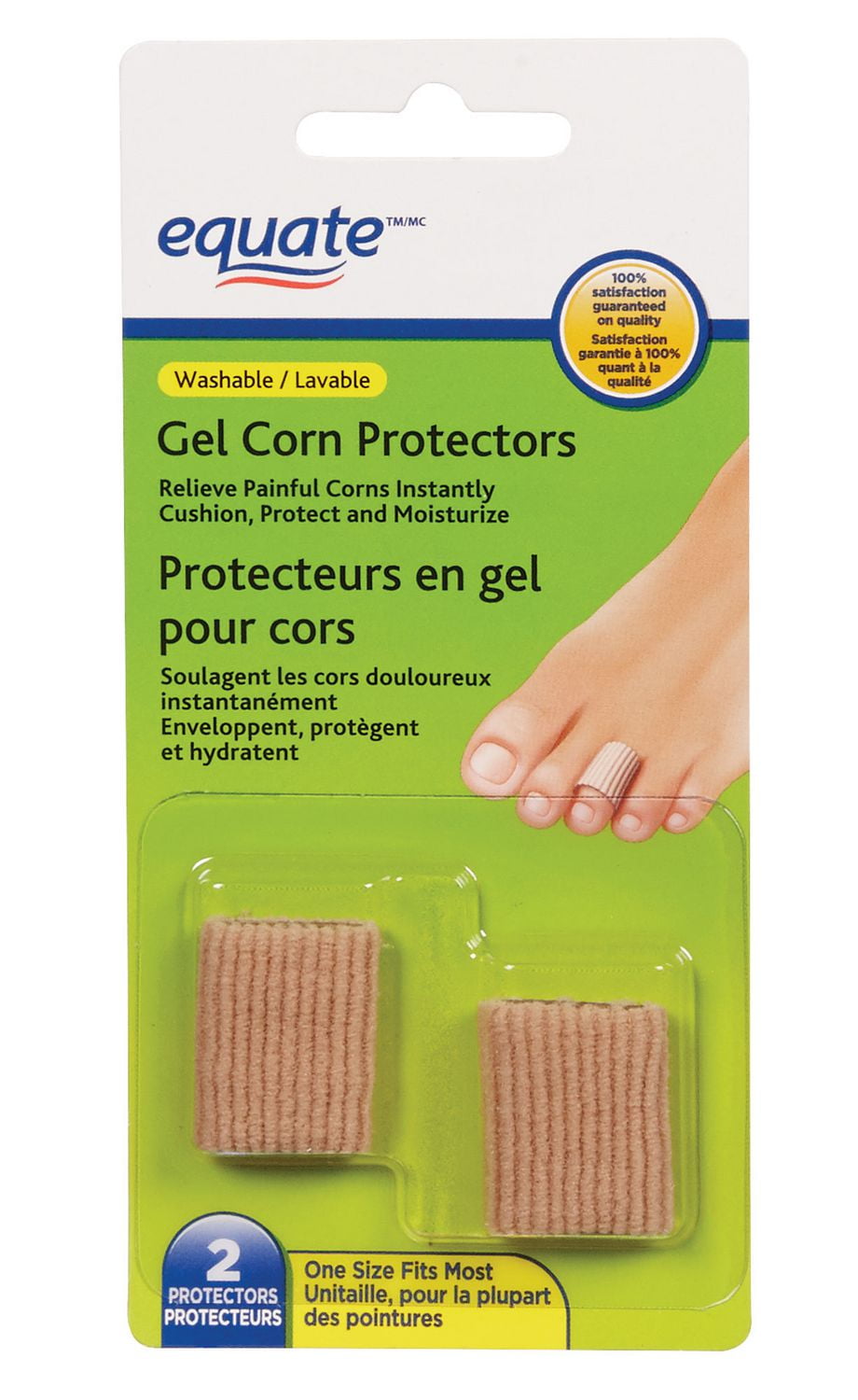Equate Protecteurs en Gel pour Cors Protecteurs en Gel pour Cors