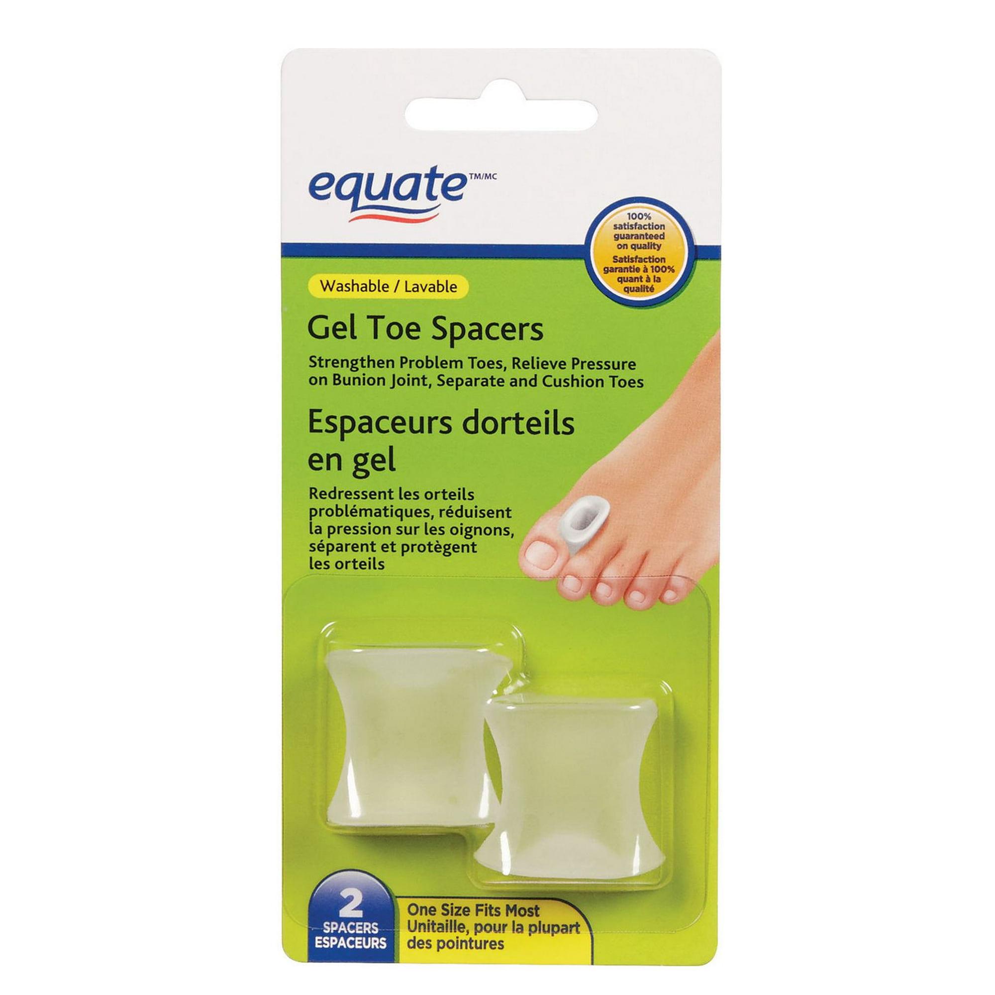 Spread those toes! Another way to spread them is interlacing your