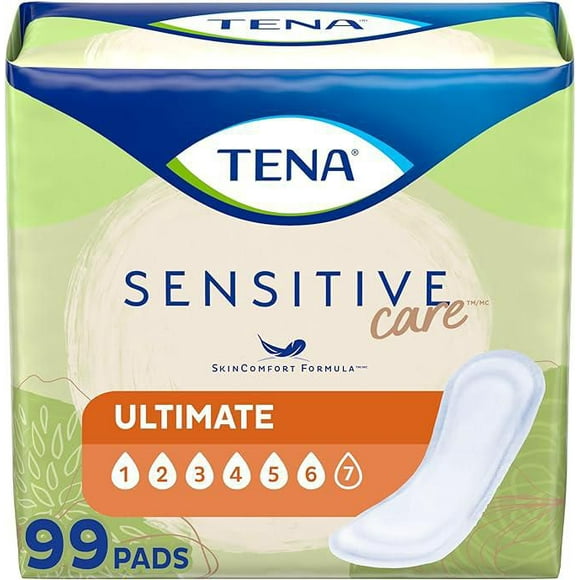 Serviettes d'incontinence TENA Sensitive Care absorption ultime 99ct.