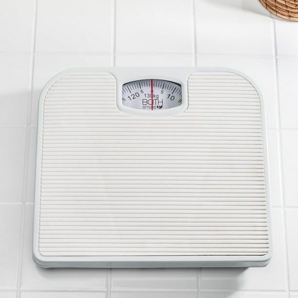 Mechanical bathroom scale, Keep track of your weight