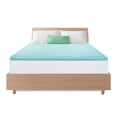 thumbnail image 1 of COMFORZEN® 2.75-inch Gel Fusion Memory Foam Mattress Topper TXL, 1 of 5