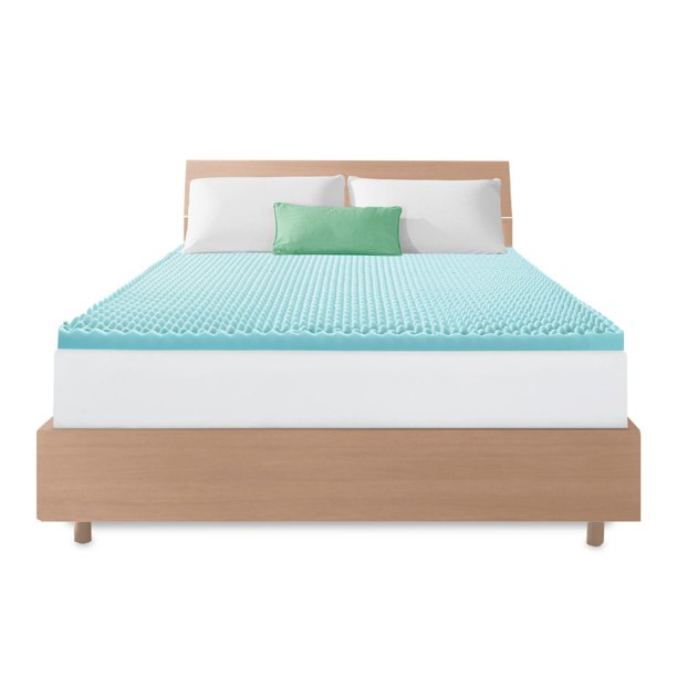 COMFORZEN® 2.75inch Gel Fusion Memory Foam Mattress Topper TXL