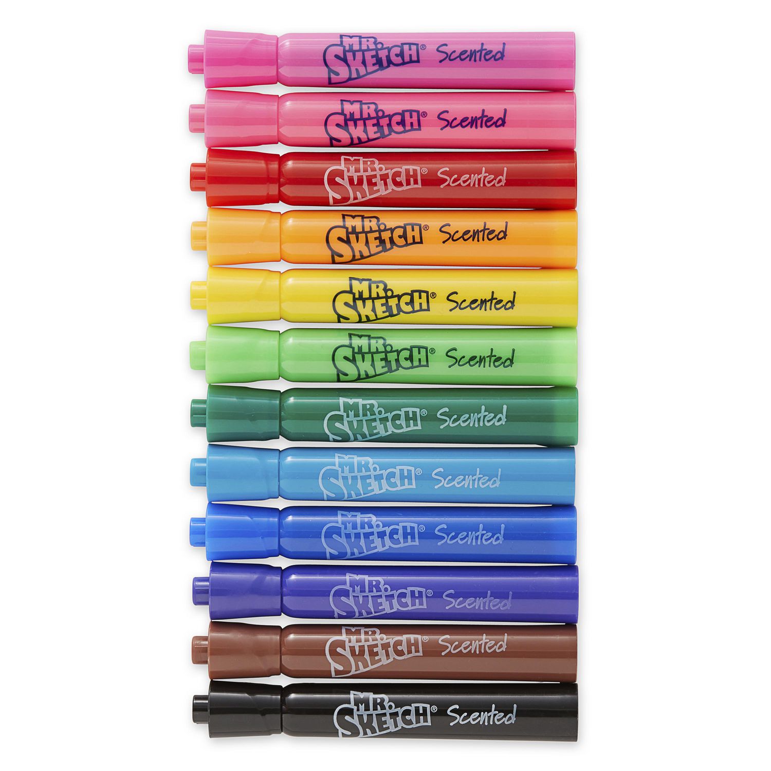 Mr. Sketch Scented Markers, Chisel Tip, Assorted Colours, 12 Count