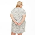 thumbnail image 3 of George Plus Women's Rolled Sleeve Nightshirt, 3 of 6