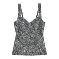 thumbnail image 3 of Krista Women's Crossover Sweetheart Neckline Tankini Swim Tops, 3 of 8