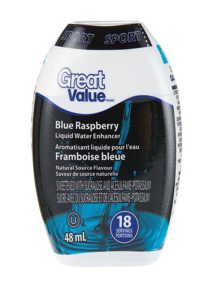 Great Value Blue Raspberry Liquid Drink Mix | Walmart Canada