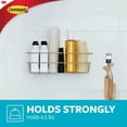 thumbnail image 4 of Command™ Bath Caddy BATH31-SN-EF, Satin Nickel, 6.5 lbs (2.9 lbs), 4 of 9
