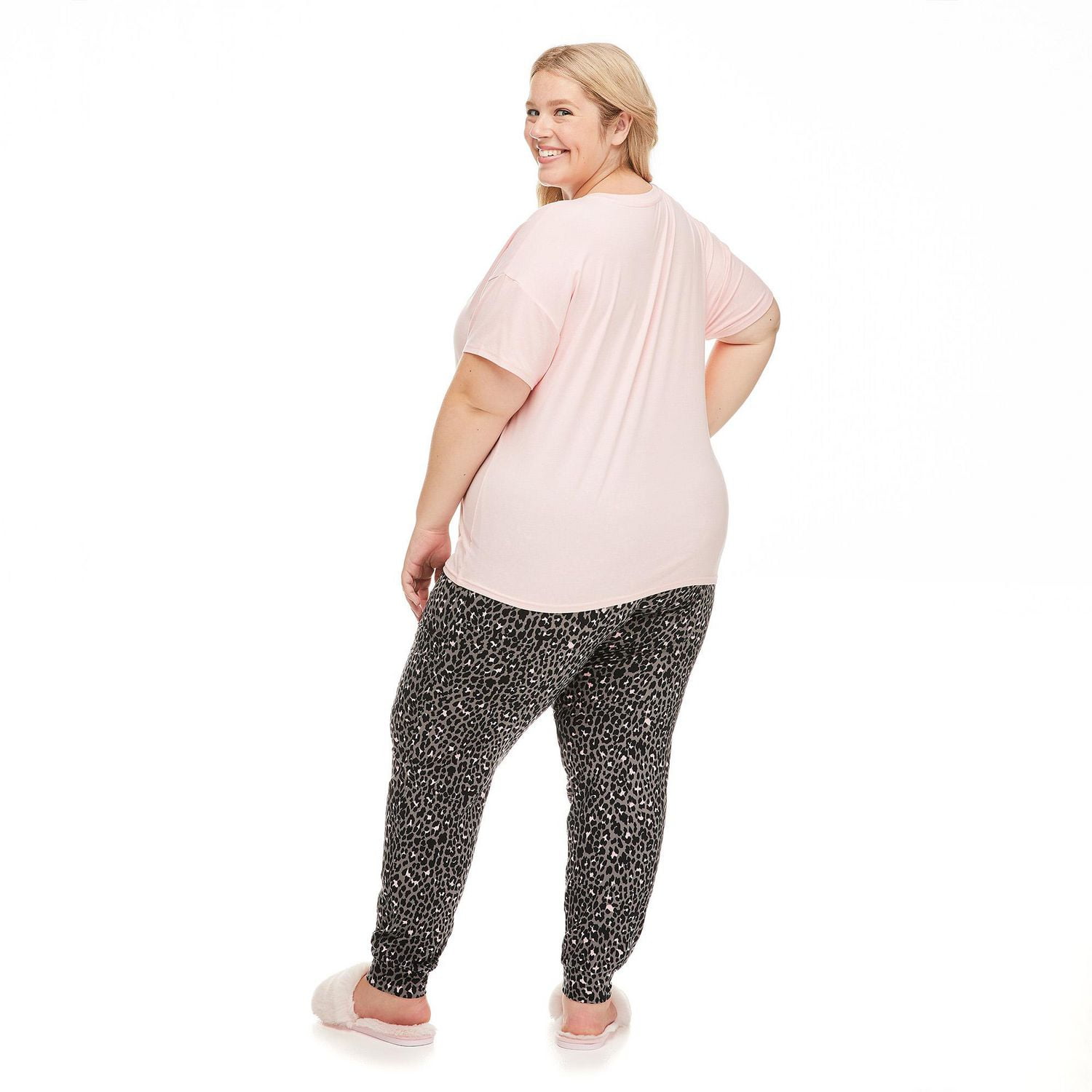 Pyjama 2 pièces en tricot yummy George Plus pour femmes