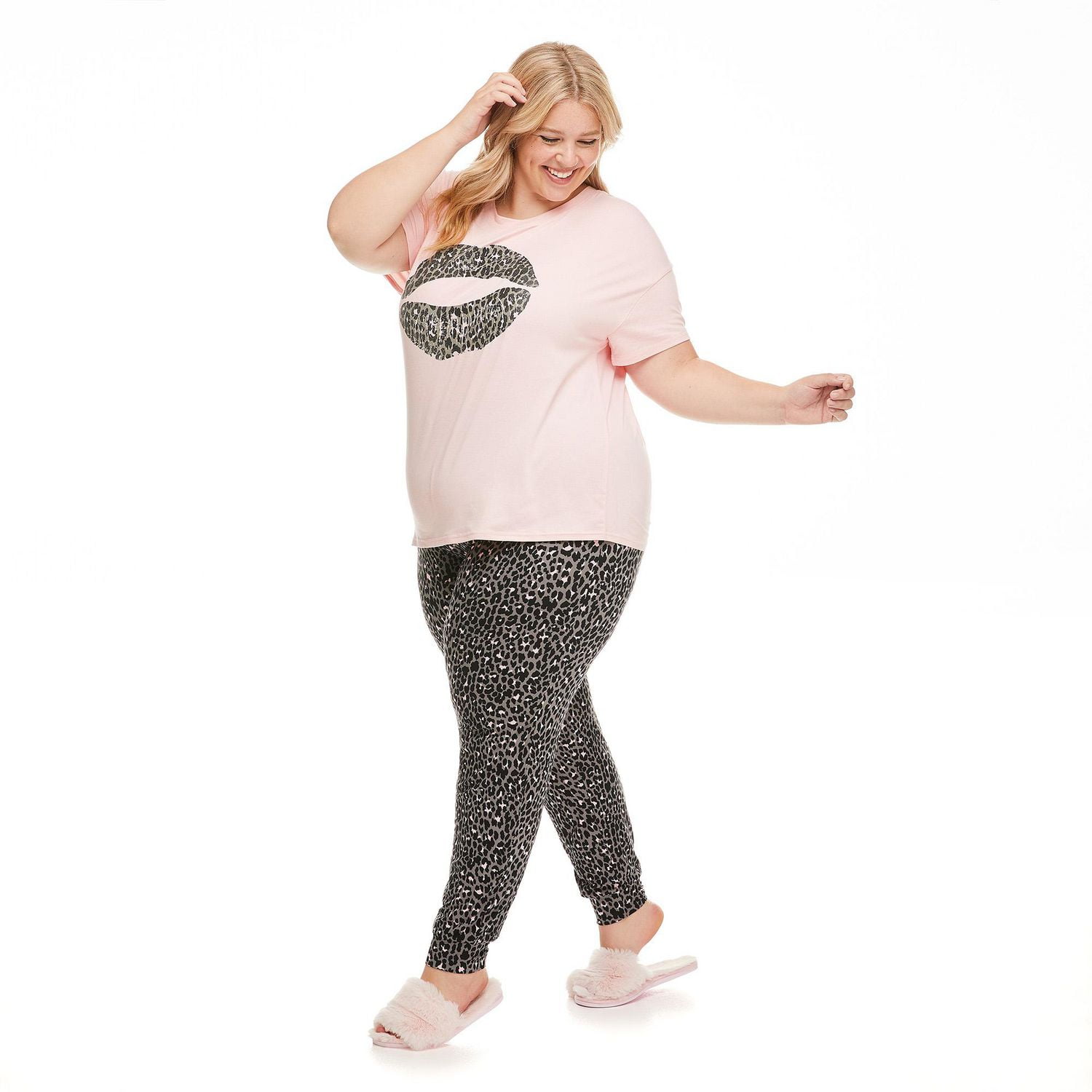 Pyjama 2 pièces en tricot yummy George Plus pour femmes