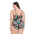 thumbnail image 2 of Krista Plus Maillot de bain une pièce asymétrique torsadé devant pour femme, 2 of 4